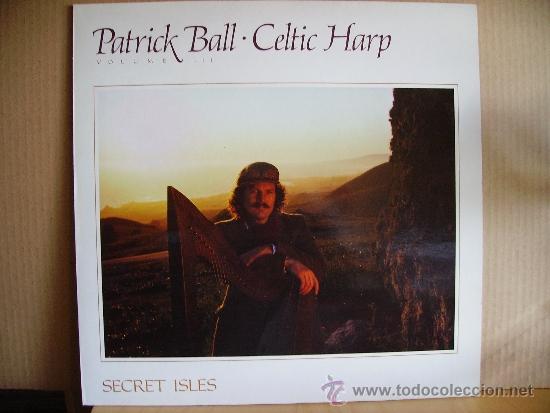 Discos de vinilo: PATRICK BALL CELTIC HARP --- SECRET ISLES - Foto 1