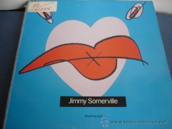 Discos de vinilo: JIMMY SOMERVILLE  READ MY LIPS ( ENOUGH IS ENOUGH) - Foto 1