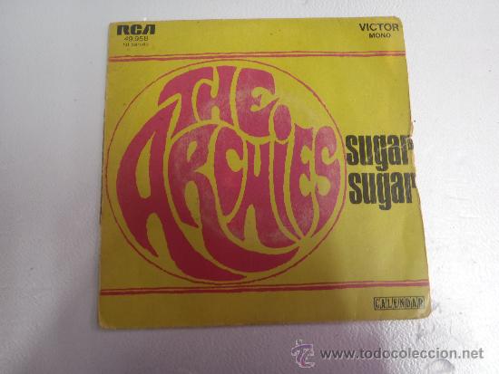 Discos de vinilo: SINGLE THE ARCHIES SUGRA SUGRA - Foto 1