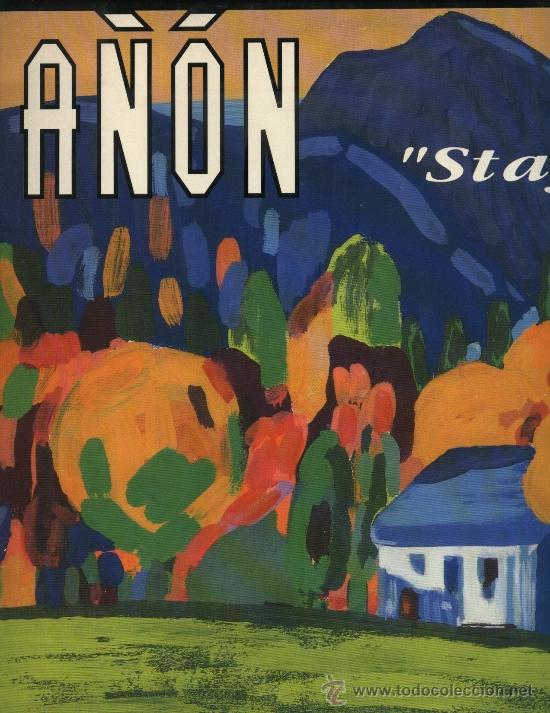 Discos de vinilo: A&ntilde;on - Stay - Maxi Single del sello EMI de 1992 - Foto 1
