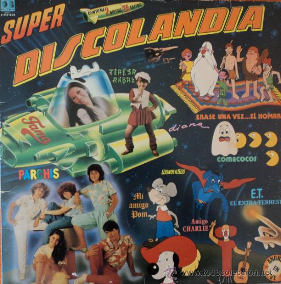 Discos de vinilo: Discolandia - Series de TV. - Edici&oacute;n de 1983 de Espa&ntilde;a - Doble