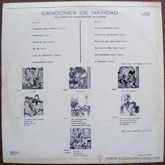 Discos de vinilo: CANCIONES DE NAVIDAD - LP - Foto 2