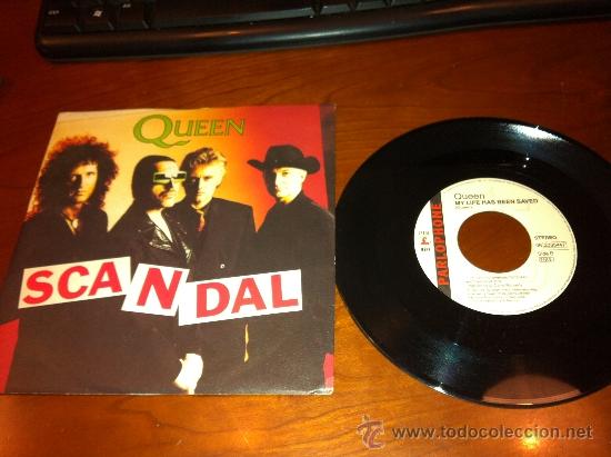Discos de vinilo: Queen - Scandal      - Single 1989 - - Foto 1
