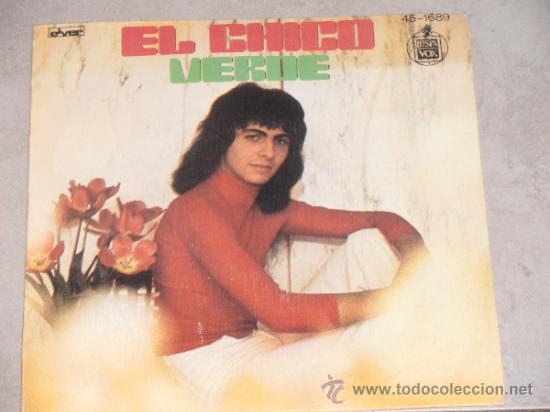 Discos de vinilo: EL CHICO - VERDE - SINGLE - SPAIN - LE - - Foto 1