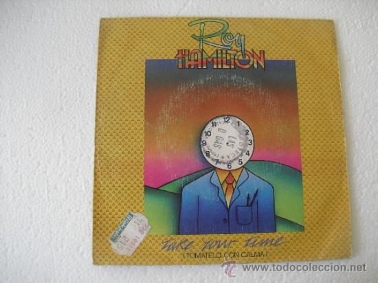 Discos de vinilo: Roy Hamilton take your time -  45 RPM SINGLE 1982 - Foto 1