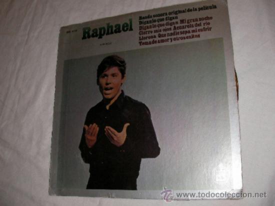 Discos de vinilo: ANTIGUO DISCO LP VINILO RAPHAEL - D2 - Foto 1