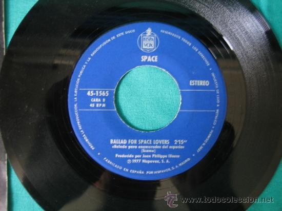 Discos de vinilo: SPACE  MAGIC FLY 1977 - Foto 3