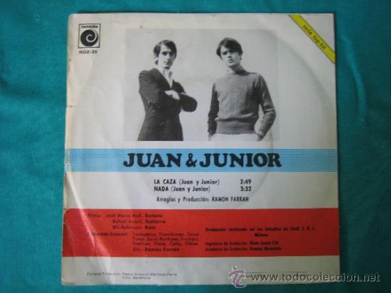 Discos de vinilo: JUAN & JUNIOR 1967 - Foto 4