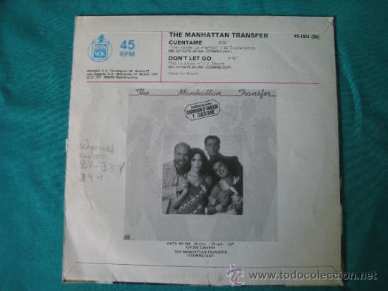 Discos de vinilo: THE MANHATTAN TRANSFER 1977 - Foto 4