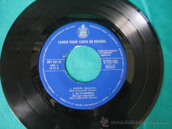 Discos de vinilo: SANDIE SHAW 1966 - Foto 2