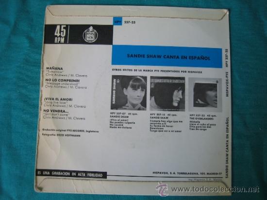 Discos de vinilo: SANDIE SHAW 1966 - Foto 4
