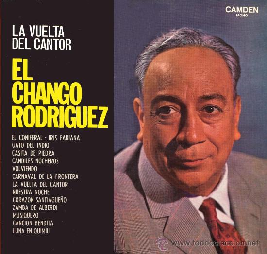 Discos de vinilo: LP argentino de El Chango Rodr&iacute;guez a&ntilde;o 1971 - Foto 1