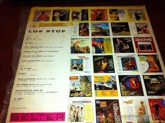 Discos de vinilo: Los Stop    - LP 1968 - Foto 2