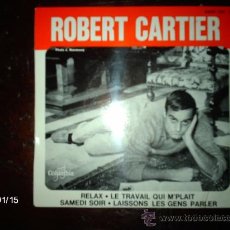 Discos de vinilo: ROBERT CARTIER - RELAX + 3. Lote 37379931