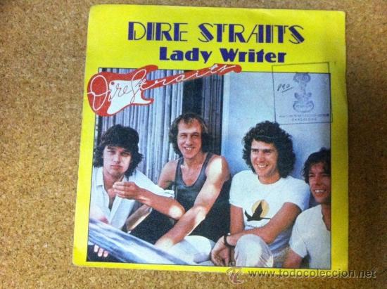 Discos de vinilo: DIRE STRAITS --- LADY WRITER - Foto 1