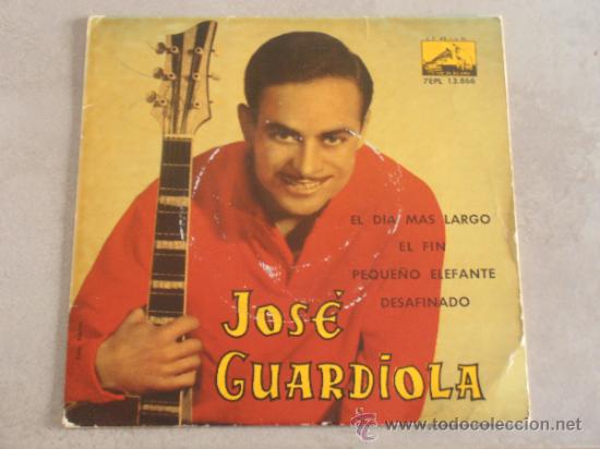 Discos de vinilo: JOSE GUARDIOLA - EL DIA MAS LARGO - EP - Foto 1