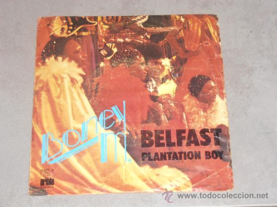 Discos de vinilo: BONEY M - BELFAST - SINGLE - SPAIN - ARIOLA - LE - - Foto 1