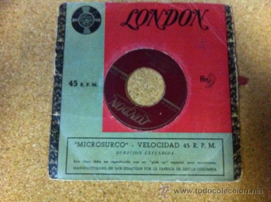 Discos de vinilo: LONDON MIRCRO SURCO - Foto 1