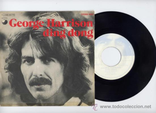 George Harrison The Beatles 45 Rpm Ding Dong I Sold Through Direct Sale