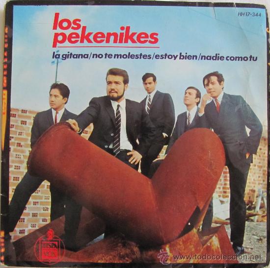 Discos de vinilo: LOS PEKENIKES - LA GITANA - EP 1965 - Foto 1
