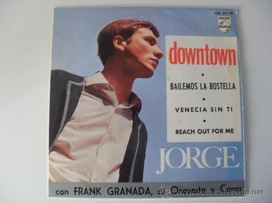 Discos de vinilo: JORGE - DOWNTOWN + 3 EP 1965 - Foto 1