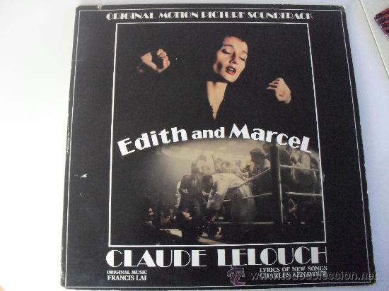 Discos de vinilo: CLAUDE LELOUCH - EDITH AND MARCEL OST 2LP - Foto 1