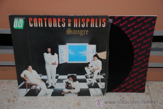 Discos de vinilo: DISCO VINILO LP CANTORES DE HISPALIS &rdquo;SANGRE&rdquo; - Foto 3