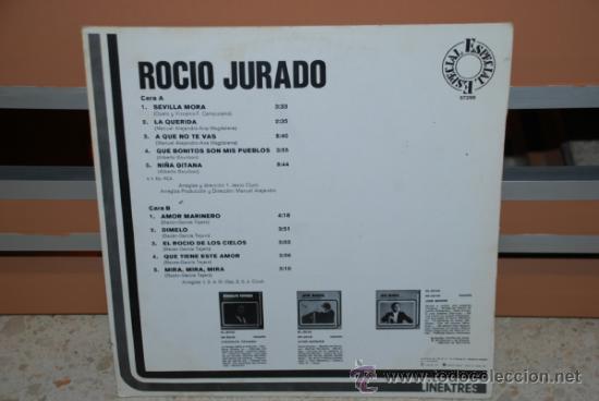 Discos de vinilo: DISCO VINILO LP ROCIO JURADO - Foto 2