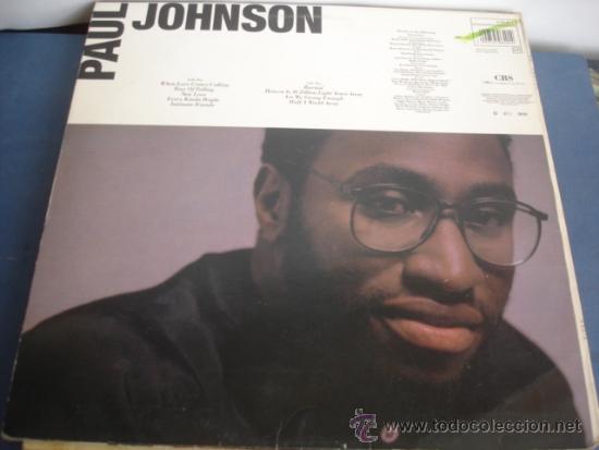 Discos de vinilo: PAUL JOHNSON - Foto 2