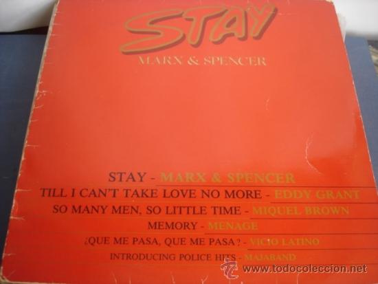 Discos de vinilo: MARX & SPENCER  STAY  Lp - Foto 1