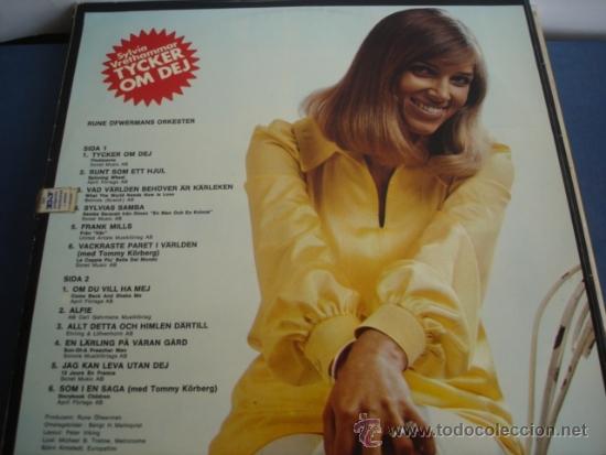 Discos de vinilo: SYLVIA VRETHAMMAR  TYCKER OM DEJ - Foto 3