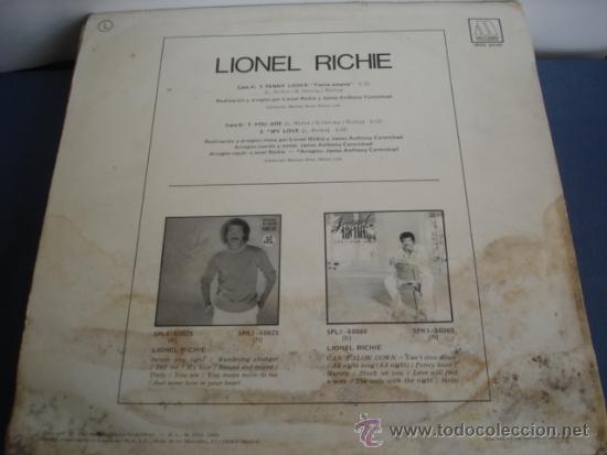 Discos de vinilo: LIONEL RICHIE  PENNY LOVER - Foto 2