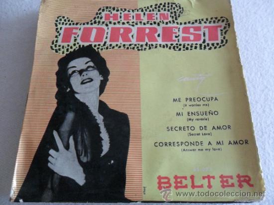 Discos de vinilo: HELEN FORREST -ME PREOCUPA + 3 EP - Foto 1