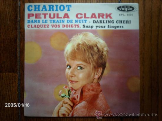 Discos de vinilo: petula clark  -  chariot  + 3 - Foto 1