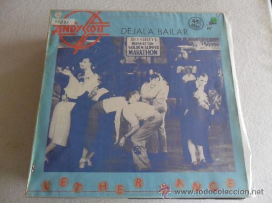 Discos de vinilo: ANDY SCOTT -DEJALA BAILAR MAXI 1984 - Foto 1