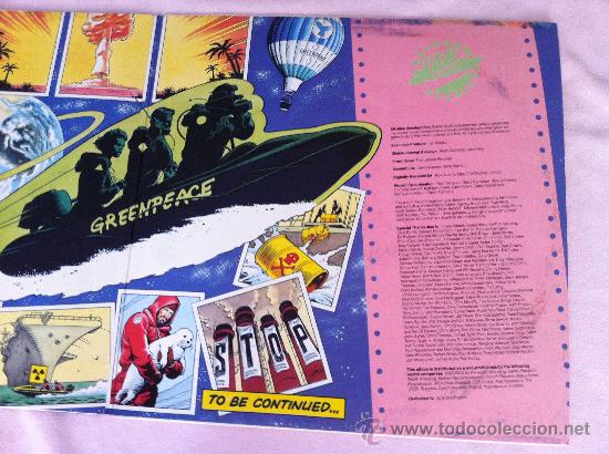 Discos de vinilo: RAINBOW WARRIOR .GREEN PEACE LP DOBLE - Foto 1