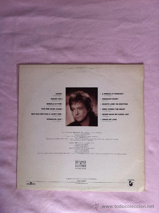 Discos de vinilo: Chris NORMAN. Different Shades. balkanton. 1989 - Foto 2