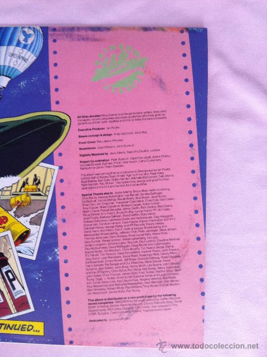 Discos de vinilo: RAINBOW WARRIOR .GREEN PEACE LP DOBLE - Foto 4