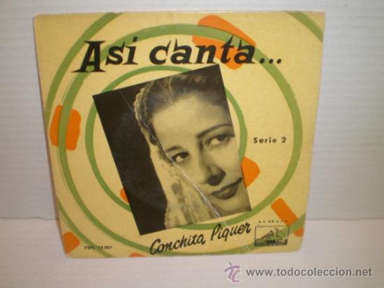 Discos de vinilo: SINGLE CONCHITA PIQUER SERIE 2 - Foto 1