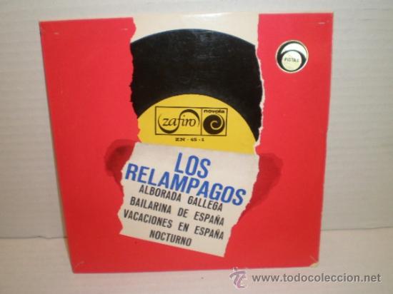 Discos de vinilo: SINGLE DE LOS RELAMPAGOS - ZAFIRO - Foto 1
