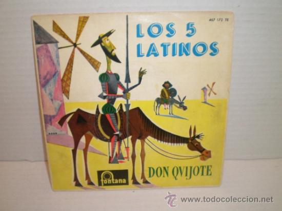 Discos de vinilo: SINGLE DE LOS 5 LATINOS A&Ntilde;OS 60 - Foto 1