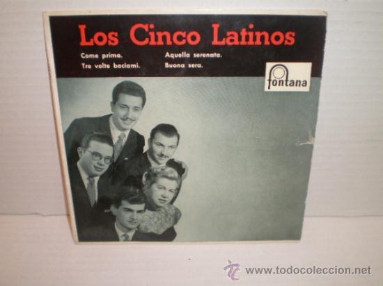 Discos de vinilo: SINGLE DE LOS 5 LATINOS A&Ntilde;OS 60 - Foto 1