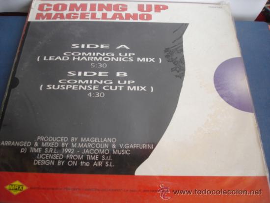 Discos de vinilo: MAGELLANO   COMING UP - Foto 2