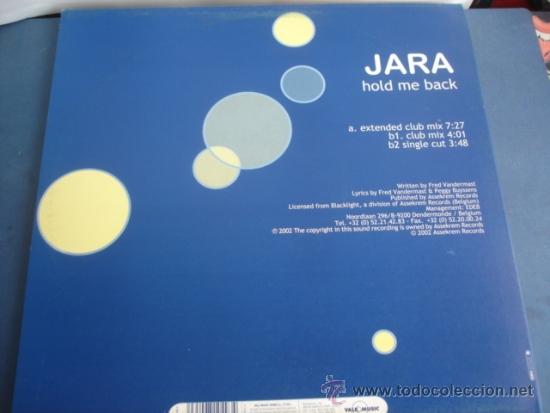 Discos de vinilo: JARA HOLD ME BACK - Foto 2