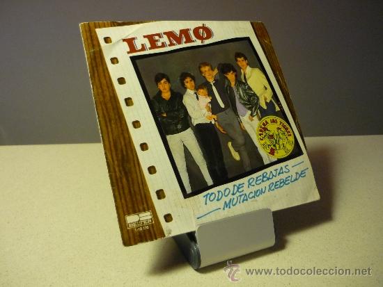 Discos de vinilo: LEMO TODO DE REBAJAS MUTACI&Oacute;N REBELDE SINGLE - Foto 1