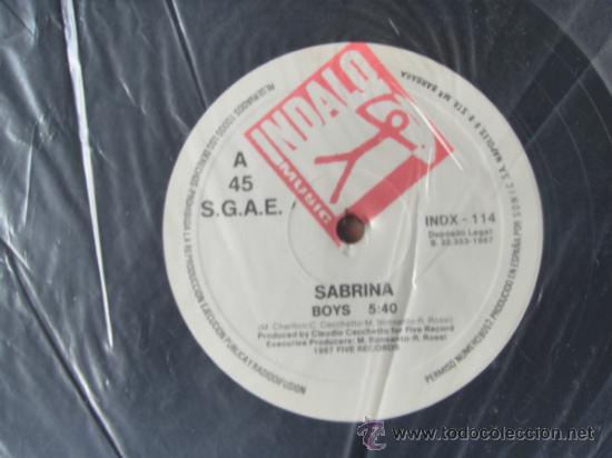 Discos de vinilo: DISCO MAXISINGLE MAXI SINGLE SABRINA BOYS - Foto 4