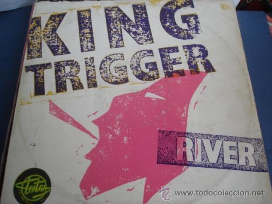 Discos de vinilo: KING TRIGGER  RIVER - Foto 1