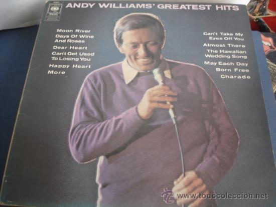Discos de vinilo: ANDY WILLIAMS GREATEST HITS - Foto 1