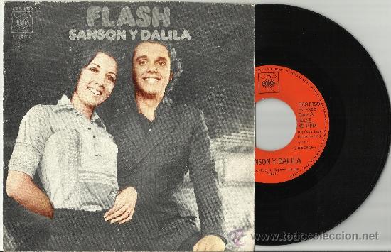 Discos de vinilo: FLASH SINGLE SANSON Y DALILA ESPA&Ntilde;A 1972 - Foto 1