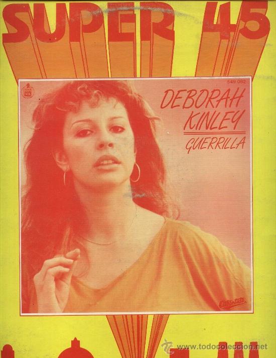 Discos de vinilo: Deborah Kinley - Guerrilla - Maxi Single del Hispavox de 1983 - Foto 1